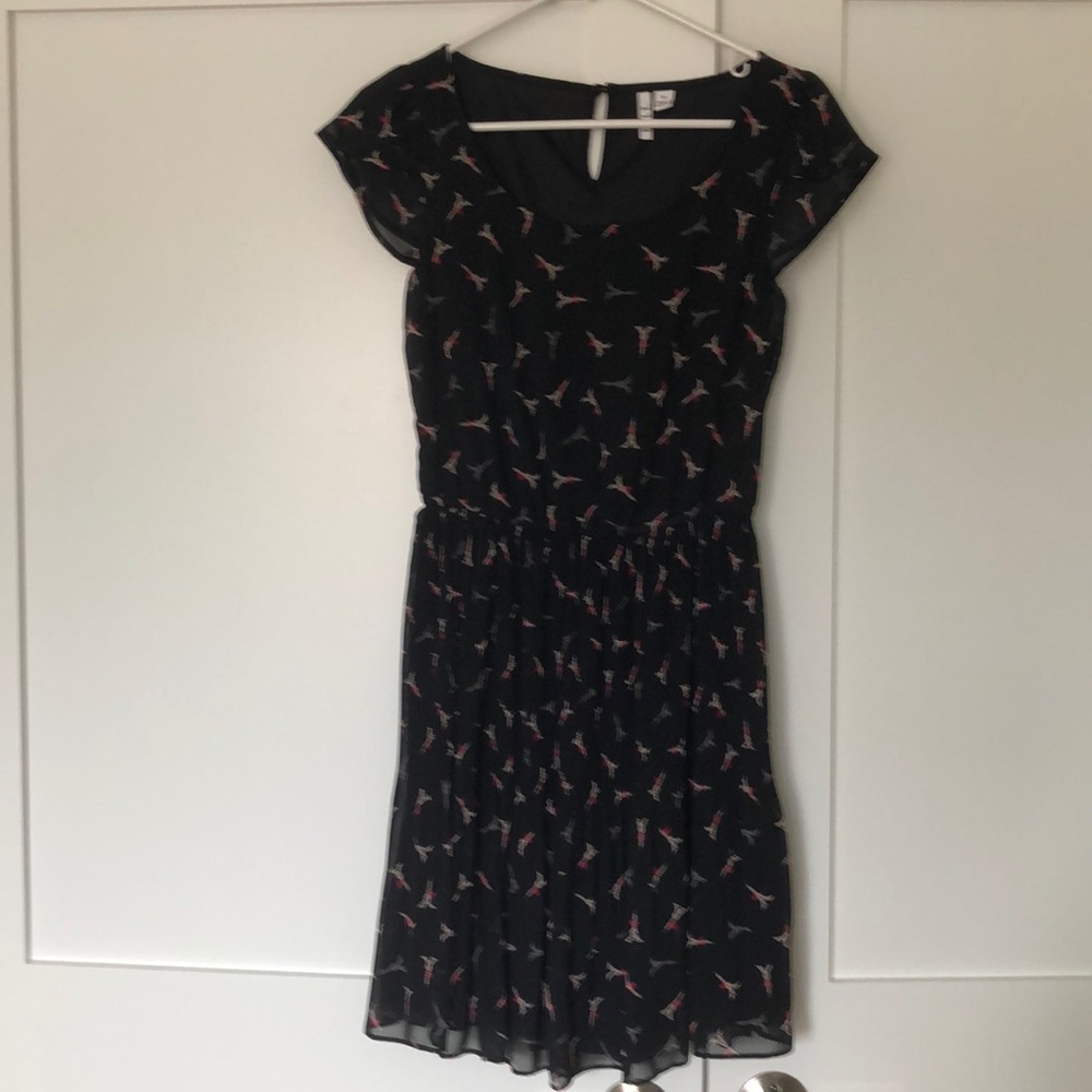 Eiffel Tower print dress